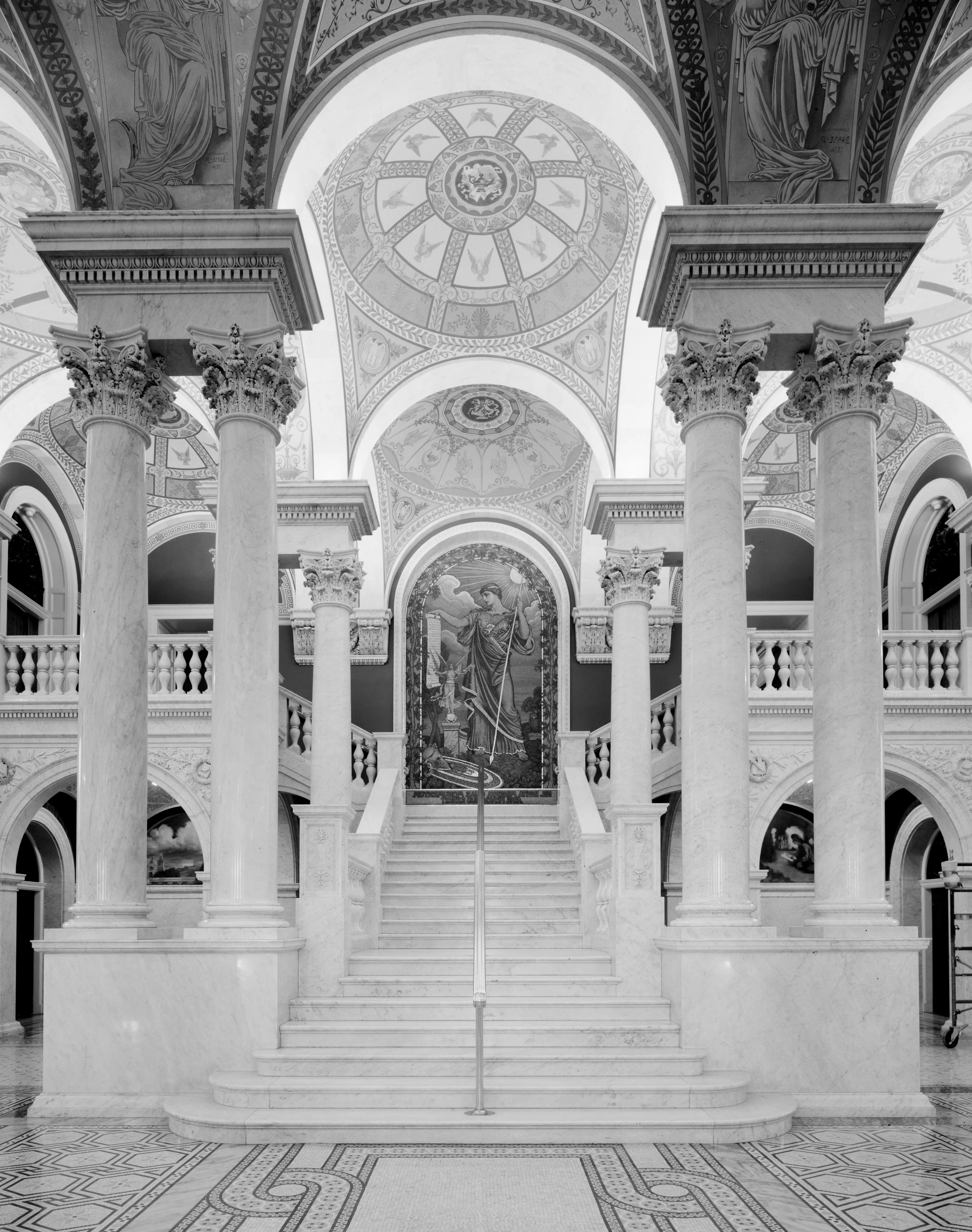 Stair in Great Hall of Library of Congress