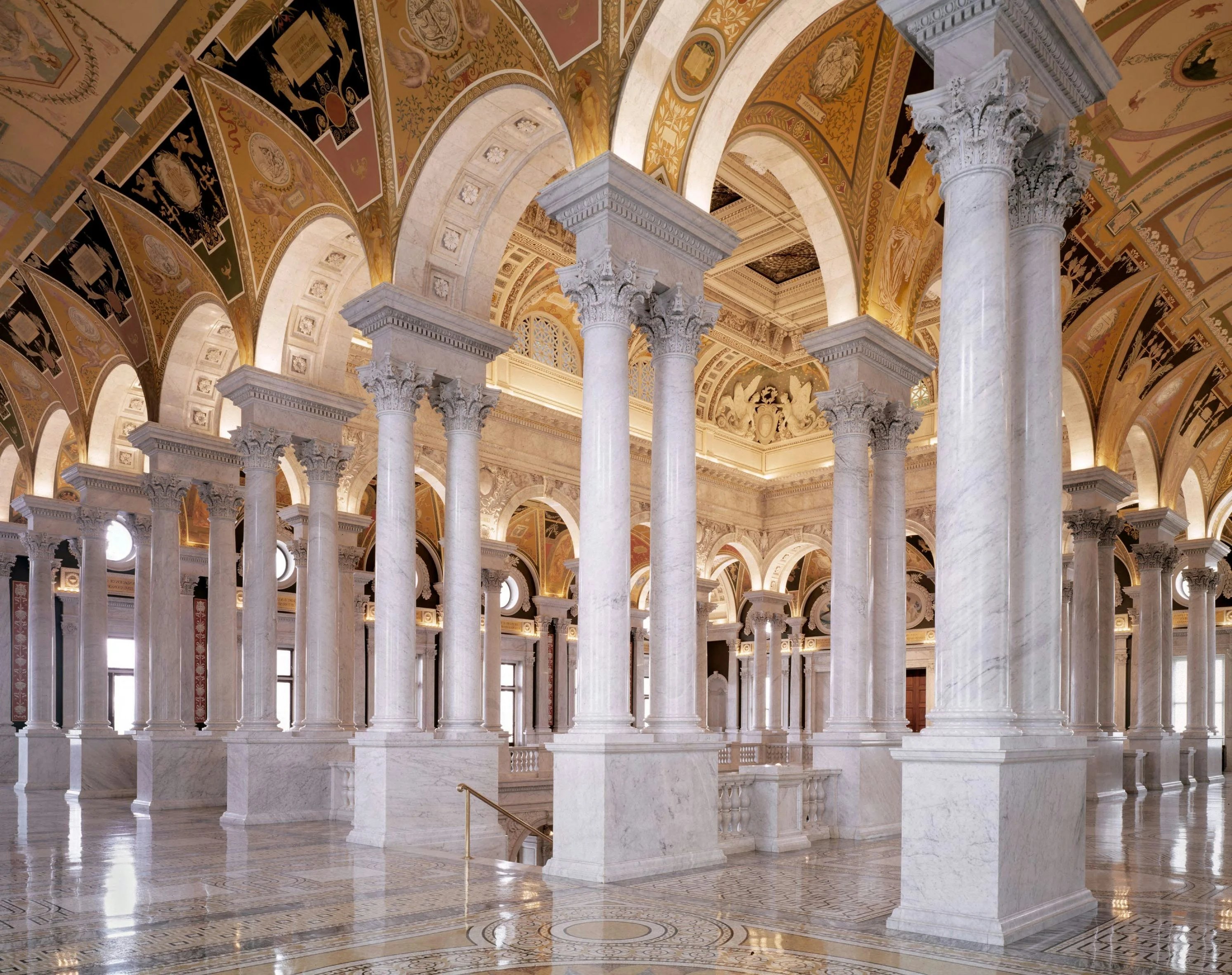 Hallway in the Library of Congress