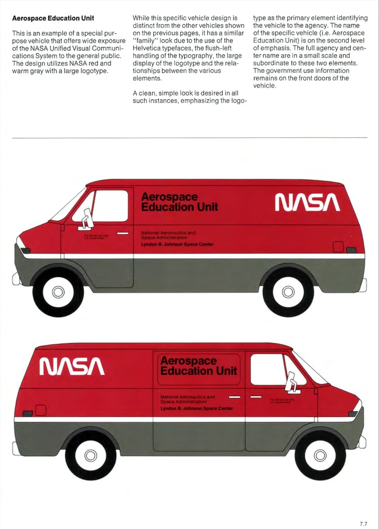 Logo Guidance in the 1976 Graphics Standards Manual - Page 2