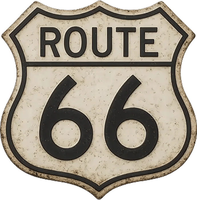Old Route 66 Sign